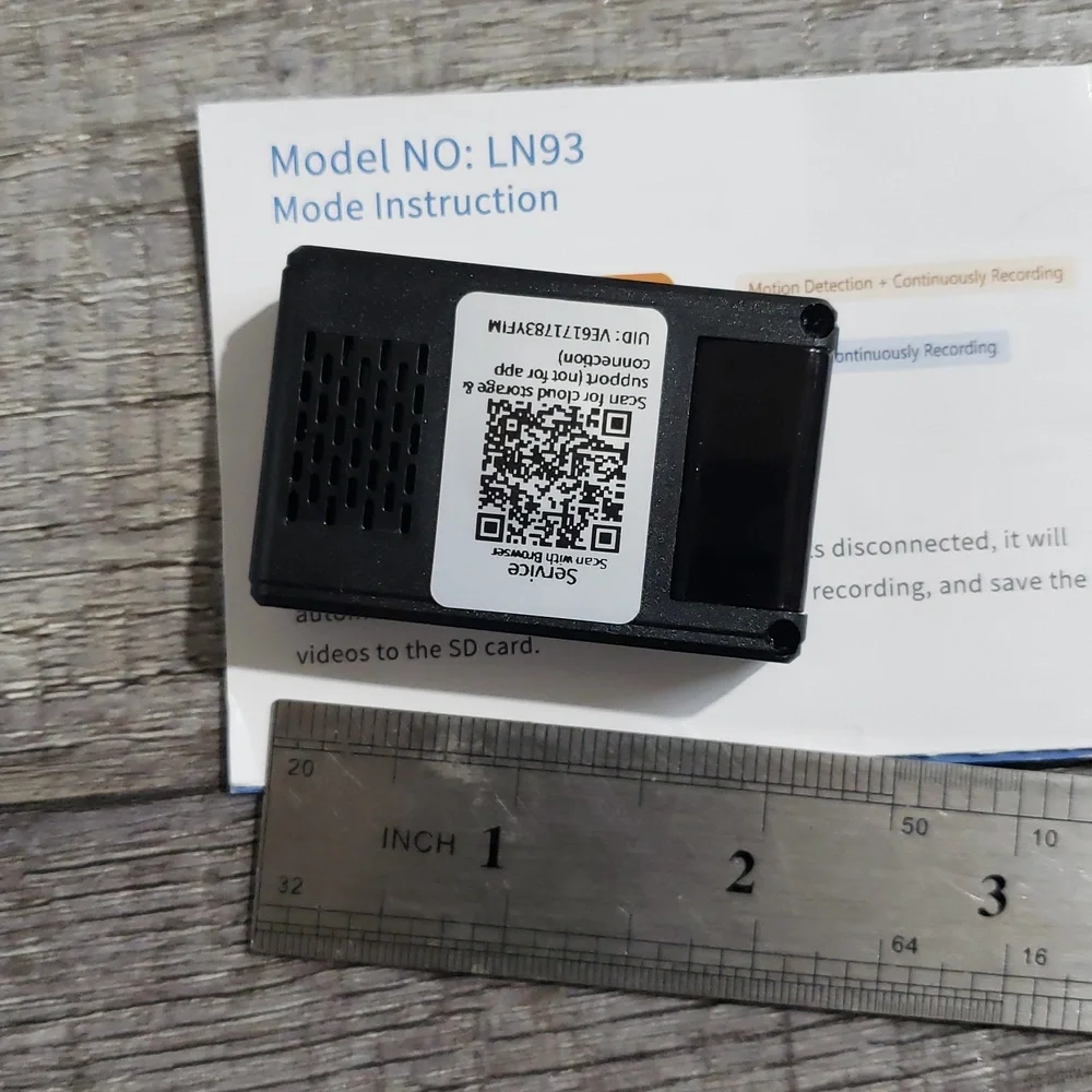 LN93 Hidden Camera, Mini Security Camera with Motion Detection